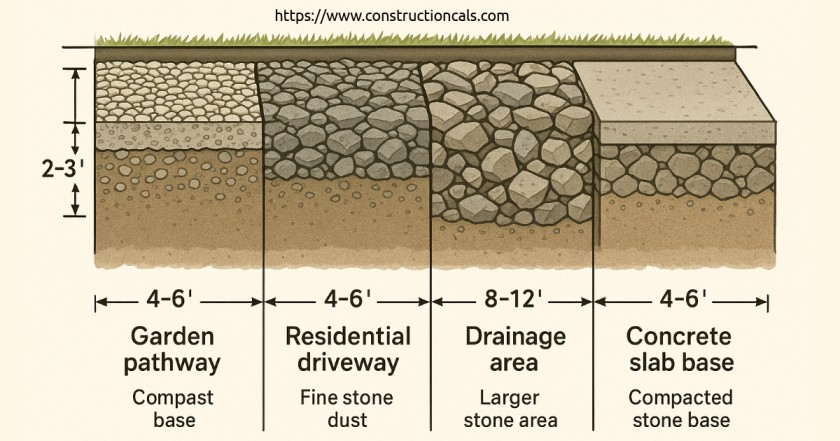 Crushed Stone Size & Uses